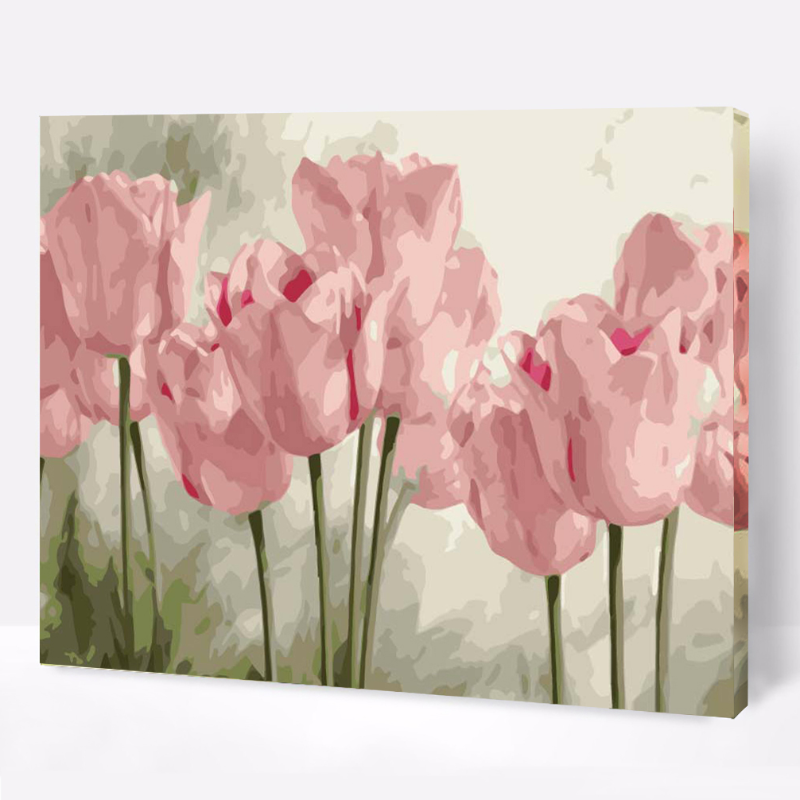 Kit Paint by numbers 40x50 Tulipanes | WC4557 Main Image